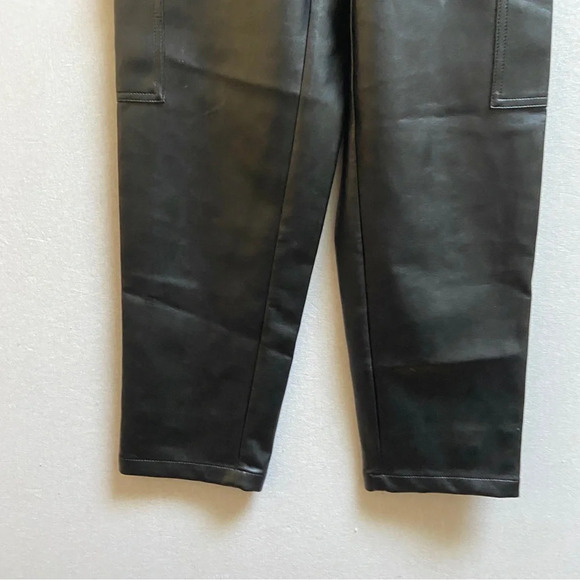 Wilfred Aritzia Modern Vegan Leather High rise Cargo Pants Sz 00 - Picture 9 of 15